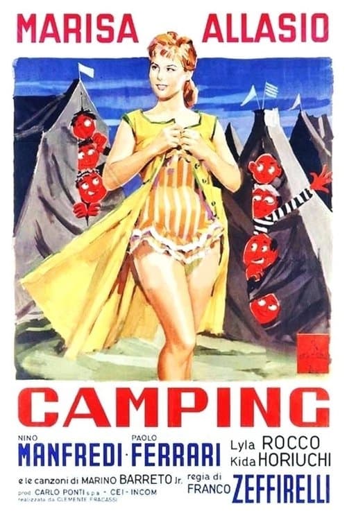 Camping movie poster