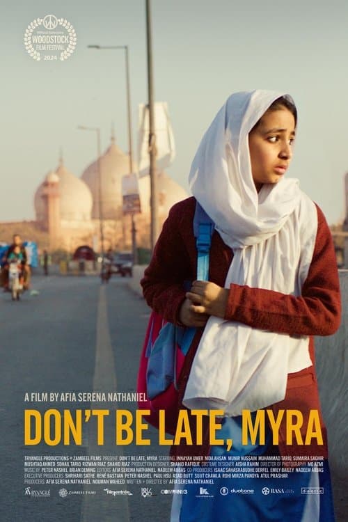 Don't be late, Myra movie poster