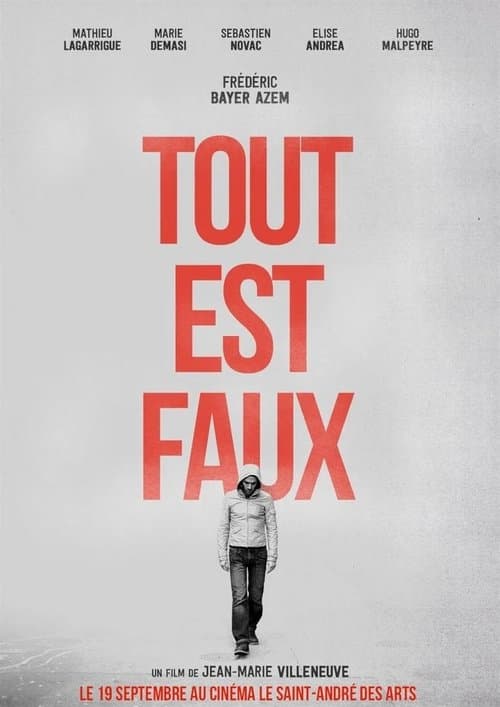 Tout est faux movie poster