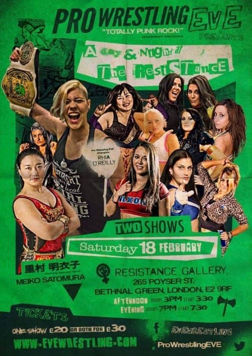 EVE A Night At The Resistance movie poster