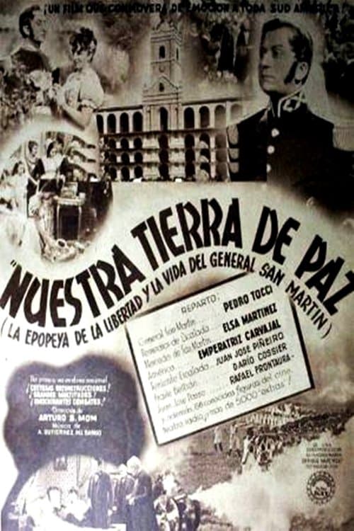Nuestra tierra de paz movie poster